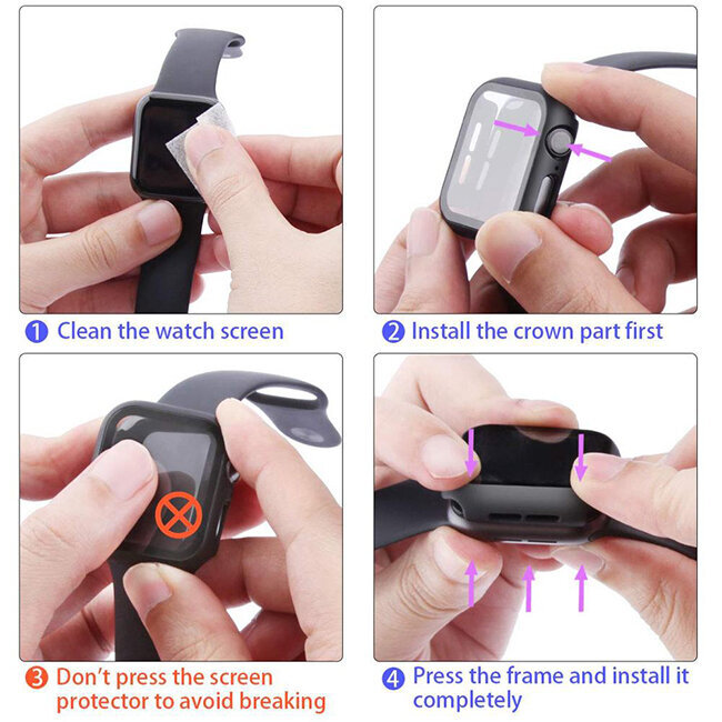 Beep Watch Screen Protector Blue cena un informācija | Viedpulksteņu un viedo aproču aksesuāri | 220.lv