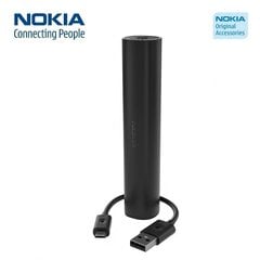 Nokia DC-16 Super Ātrs Ārējās uzlādes akumulātors USB 2200mAh 950mAh ar Micro USB Kabeli 25cm Melns cena un informācija | Nokia Mobilie telefoni, planšetdatori, Foto | 220.lv