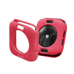 Силиконовый чехол для Apple Watch – Красный 44mm цена и информация | Аксессуары для смарт-часов и браслетов | 220.lv