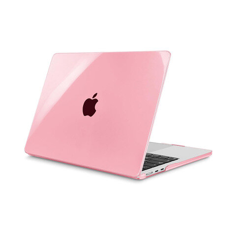 MacBook Air M1 13″ (2020) Futrālis – Caurspīdīga Rozā цена и информация | Portatīvo datoru dzesēšanas paliktņi un citi piederumi | 220.lv