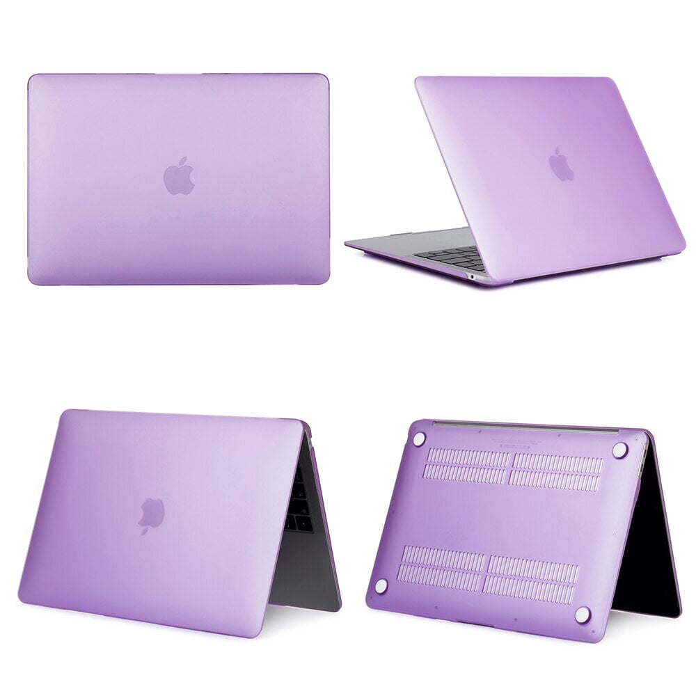 MacBook Pro 15″ (2016-2019) Futrālis – Caurspīdīga Violets cena un informācija | Somas portatīvajiem datoriem | 220.lv