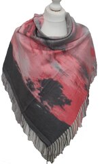 Женский шарф, серо-розовый цена и информация | Женские шарфы, платки | 220.lv