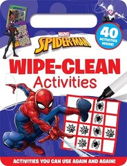 Marvel Spider-Man Wipe Clean Activities цена и информация | Книги для малышей | 220.lv