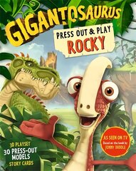 Gigantosaurus: Press Out and Play ROCKY cena un informācija | Grāmatas mazuļiem | 220.lv