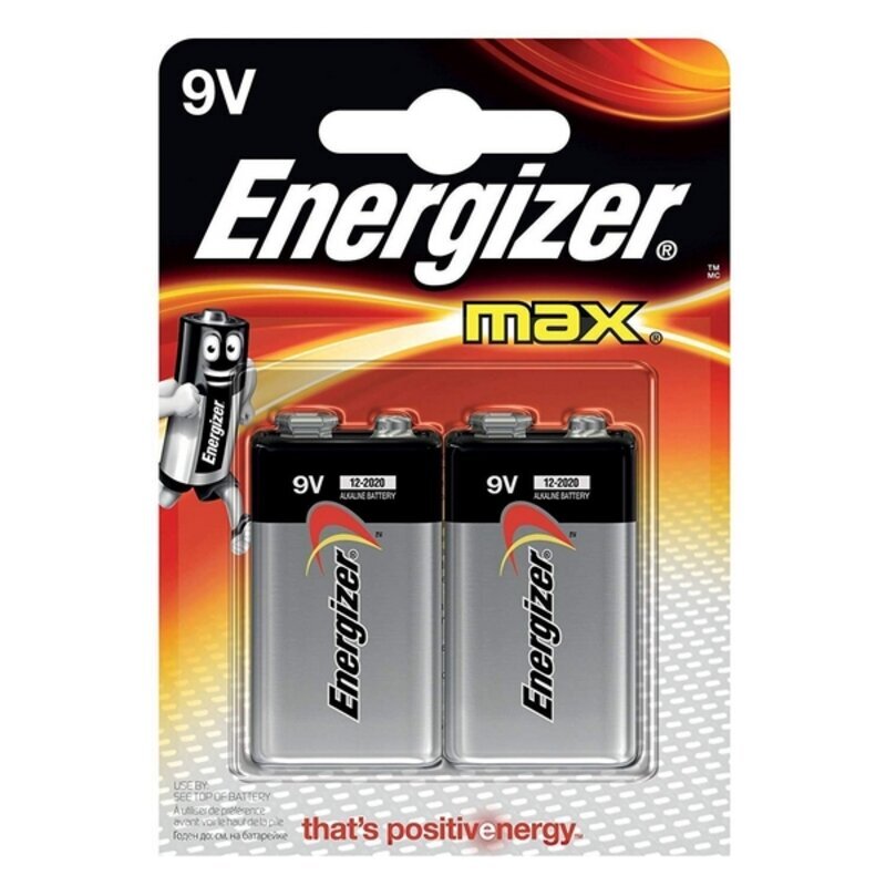 Energizer Max 6LR61 / 6LF22 цена и информация | Baterijas | 220.lv