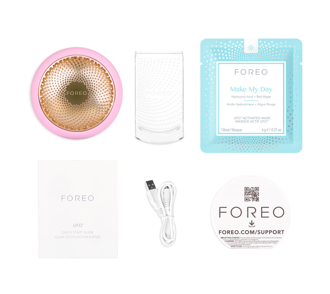 Foreo UFO Power Mask Pearl cena un informācija | Sejas kopšanas ierīces | 220.lv