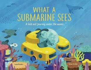 What a Submarine Sees: A fold-out journey under the waves cena un informācija | Grāmatas mazuļiem | 220.lv