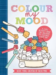 Colour My Mood: A cute activity book for tracking my feelings every day цена и информация | Книги для малышей | 220.lv