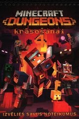 Minecraft Dungeons krāsošanai цена и информация | Книжки - раскраски | 220.lv