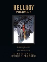 Hellboy Library Edition Volume 5: Darkness Calls And The Wild Hunt, Volume 5, Hellboy Library Edition Volume 5: Darkness Calls And The Wild Hunt Darkness Calls - the Wild Hunt цена и информация | Фантастика, фэнтези | 220.lv