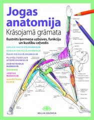 Jogas anatomija Krāsojamā grāmata cena un informācija | Krāsojamās grāmatas | 220.lv