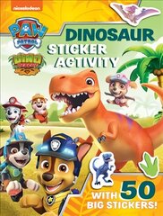 Paw Patrol Dinosaur Sticker Activity цена и информация | Книги для малышей | 220.lv