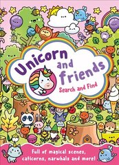 Unicorn and Friends Search and Find цена и информация | Книги для малышей | 220.lv