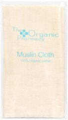 Мягкая муслиновая салфетка для очищения лица The Organic Pharmacy Organic Muslin Cloth Small, 1 шт. цена и информация | Кисти для макияжа, спонжи | 220.lv