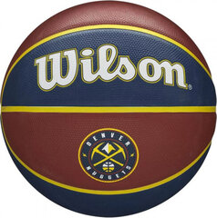 Wilson NBA komanda Denveras Nuggets bumba WTB1300XBDEN цена и информация | Баскетбольные мячи | 220.lv