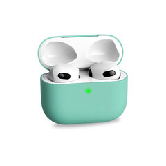 Силиконовый чехол для AirPods 3 — Зелёный цена и информация | Аксессуары для наушников | 220.lv