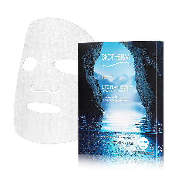 Mitrinoša nakts maska Life Plankton Biotherm, 6 gab. cena un informācija | Sejas maskas, acu maskas | 220.lv