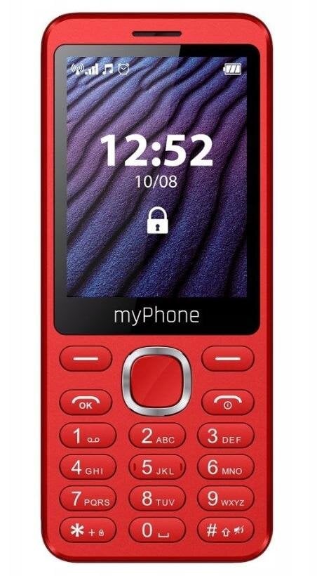 MyPhone Maestro 2 , Dual SIM, 32GB, sarkans цена и информация | Mobilie telefoni | 220.lv