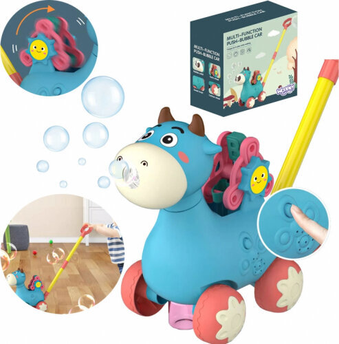 Woopie Fudge stumšanas stienis ar skaņu un ziliem ziepju burbuļiem cena un informācija | Rotaļlietas zīdaiņiem | 220.lv