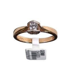 Золотое кольцо с фианитом Gemmi 05AKS000274 цена и информация | Кольца | 220.lv