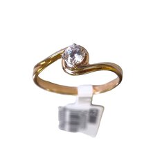 Золотое кольцо с фианитом Gemmi 05AKS000276 цена и информация | Кольца | 220.lv