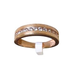 Золотое кольцо с фианитами Gemmi 05AKS000292 цена и информация | Кольца | 220.lv