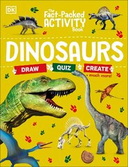 Fact-Packed Activity Book: Dinosaurs cena un informācija | Grāmatas mazuļiem | 220.lv