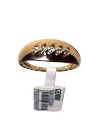 Золотое кольцо с фианитами Gemmi 05AKS000304/1 цена и информация | Кольца | 220.lv