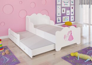 Bērnu gulta Ximena II Princess and Horse 160x80cm cena un informācija | Bērnu gultas | 220.lv