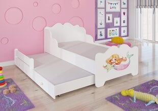 Bērnu gulta Ximena II Mermaid with a Star 160x80cm cena un informācija | Bērnu gultas | 220.lv