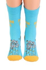 Мягкие блестящие женские носки светло-мятного цвета KARINE цена и информация | Женские носки | 220.lv