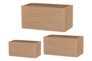 Puķu pods 50x23x23 cm цена и информация | Вазоны | 220.lv