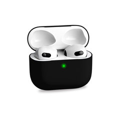 Силиконовый Чехол для AirPods 3 — Чёрный цена и информация | Наушники | 220.lv