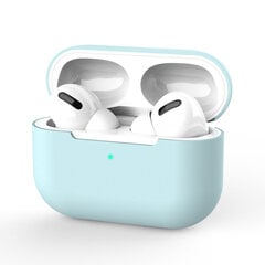 Silikona apvalks priekš Airpods Pro – Gaiši zils цена и информация | Аксессуары для наушников | 220.lv