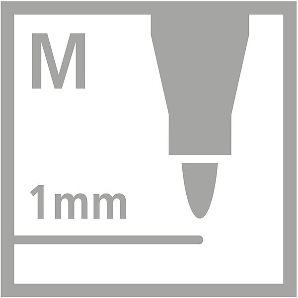 Flomasters STABILO Pen 68 |1mm| salātzaļa cena un informācija | Modelēšanas un zīmēšanas piederumi | 220.lv