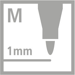 Flomasters STABILO Pen 68 |1mm| brūna cena un informācija | Modelēšanas un zīmēšanas piederumi | 220.lv