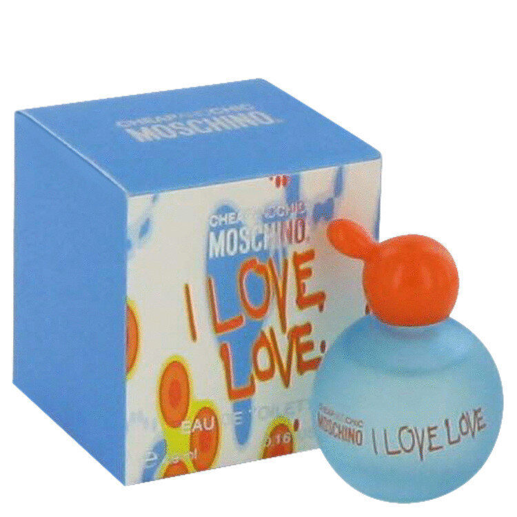 Tualetes ūdens Moschino I Love Love EDT sievietēm 4,9 ml cena un informācija | Sieviešu smaržas | 220.lv