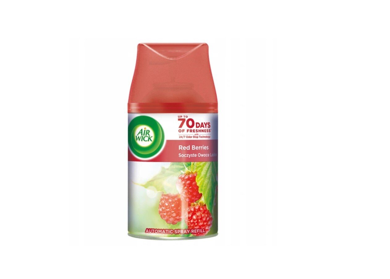 Gaisa atsvaidzinātājs AirWick FreshMatic Red Berries, 250 ml цена и информация | Gaisa atsvaidzinātāji | 220.lv