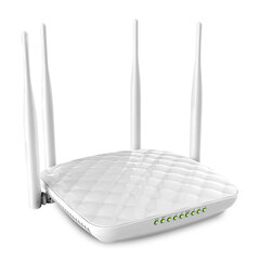 Tenda FH456 wireless router Fast Ethernet 4G White цена и информация | Маршрутизаторы (роутеры) | 220.lv