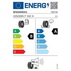 BF Goodrich ADVANTAGE SUV 225/65HR17 cena un informācija | Vasaras riepas | 220.lv