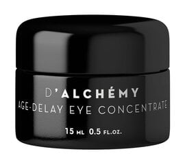 Разглаживающий крем для кожи вокруг глаз D`Alchemy Age-Delay Eye Concentrate, 15мл цена и информация | Сыворотки, кремы для век | 220.lv