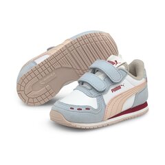 Puma brīvā laika apavi zēniem Cabana Racer SL V Inf Puma White, 35198094 35198094.27 cena un informācija | Sporta apavi bērniem | 220.lv