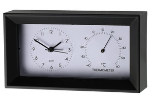 4Living Galda kvarca pulkstenis ar termometru cena un informācija | Pulksteņi | 220.lv