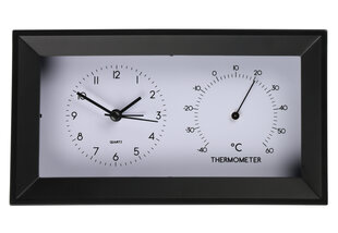 Настольные кварцевые часы 4Living с термометром цена и информация | Часы | 220.lv