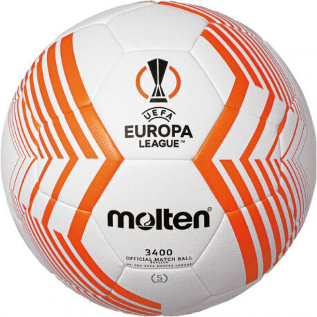 Molten futbola UEFA Eiropas līgas 2022/23 F5U3400-23 kopija цена и информация | Futbola bumbas | 220.lv