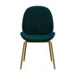 Krēsls CosmoLiving by Cosmopolitan Astor, zaļš cena un informācija | Virtuves un ēdamistabas krēsli | 220.lv