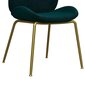 Krēsls CosmoLiving by Cosmopolitan Astor, zaļš цена и информация | Virtuves un ēdamistabas krēsli | 220.lv