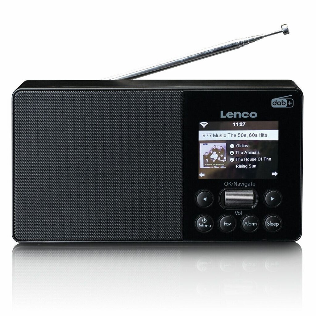 LENCO PIR-510BK - Интернет, портативное радио DAB+ FM цена | 220.lv