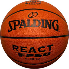 Spalding React TF-250 lode 76968Z цена и информация | Баскетбольные мячи | 220.lv