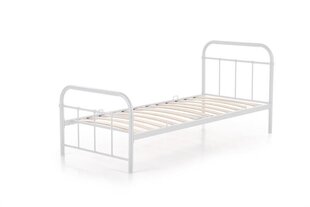 Кровать Halmar Linda, 90x200 см, белый цвет цена и информация | Кровати | 220.lv